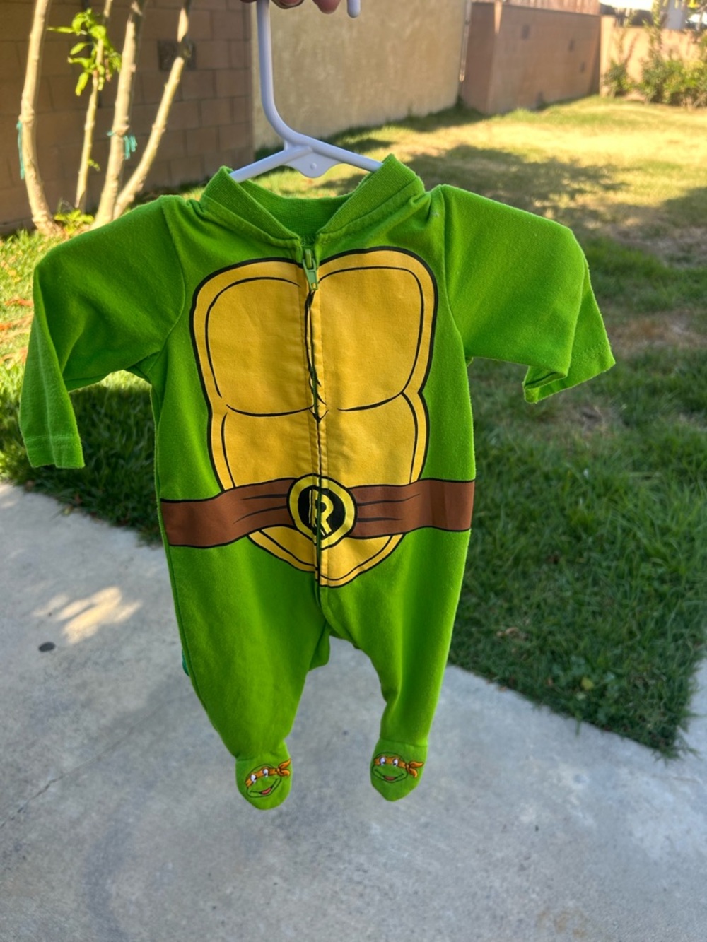 Nickelodeon teenage mutant ninja turtles footie newborn